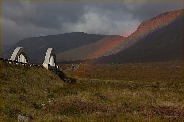 Rainbow over Glencoe