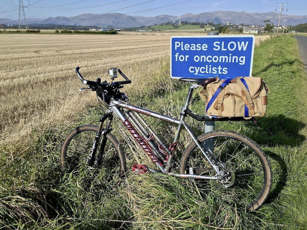 Bike and camera bag