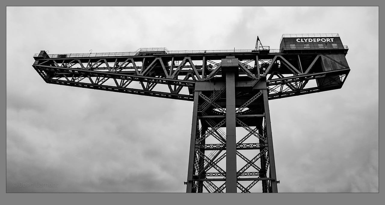 Finnieston Crane Old And New