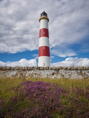 Tabart Ness Lighthouse at Portmahomack