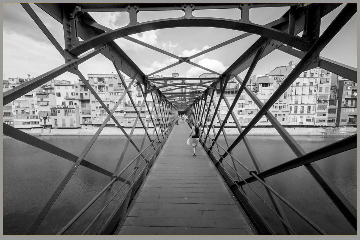 Bridge over River Onyar, Girona