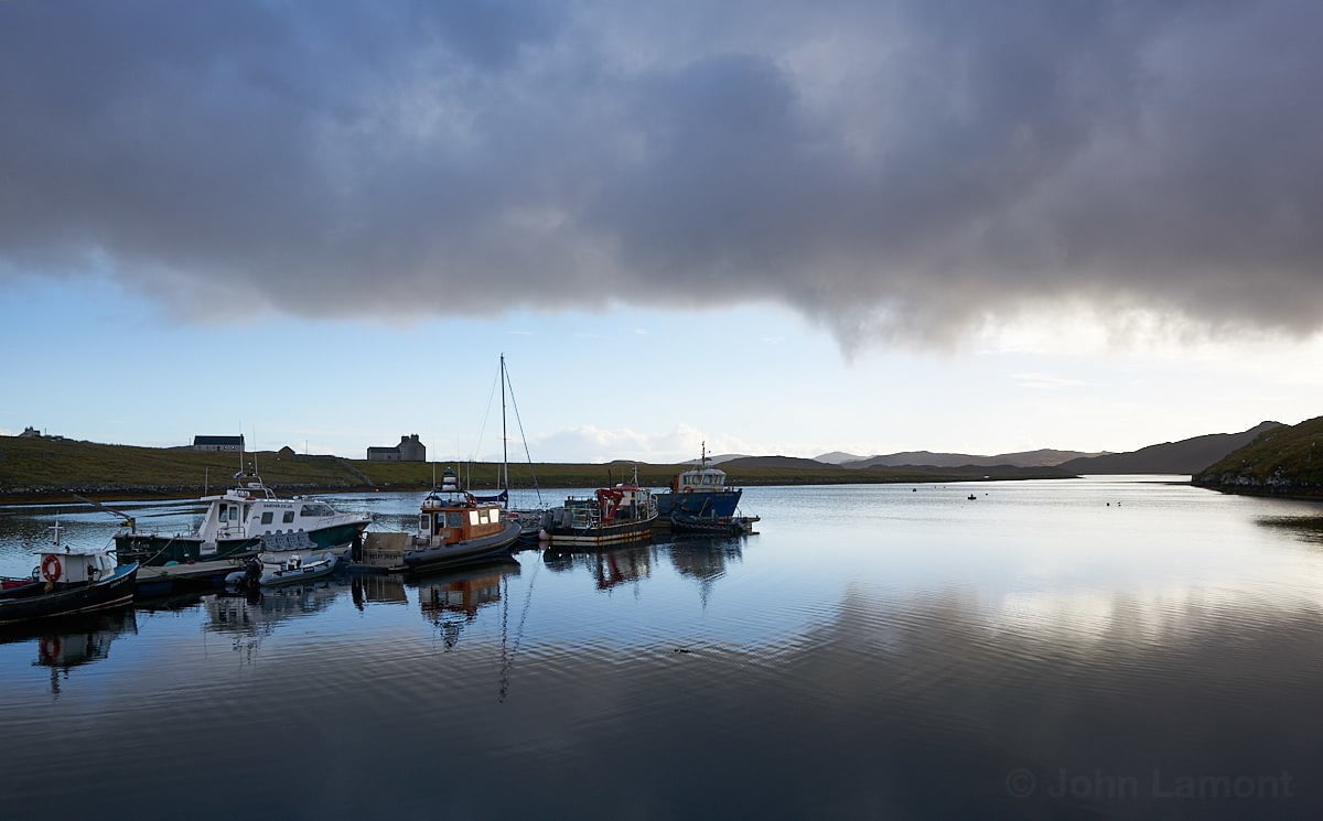 Sudden cloud over Loch Miabhaig